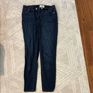PAIGE Women's Midnight Blue Skinny Jeans